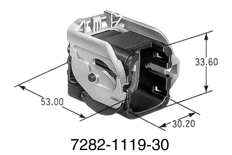 混合连接器　2.3II+4.8　端子盒　11P　公