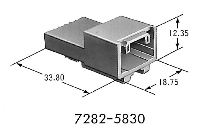 1.0III(040III)连接器端子盒5P 公│矢崎连接器目录